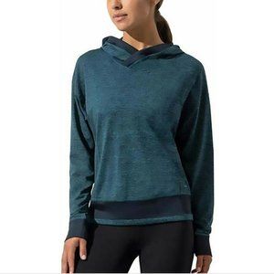Mondetta Ladies' Soft Hoodie Sweatshirt, TEAL MELANGE, M